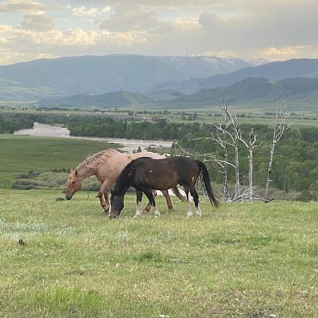Pine Creek Cabin Livingston Montana Eksteriør bilde
