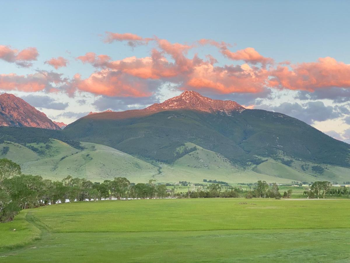 Pine Creek Cabin Livingston Montana Eksteriør bilde